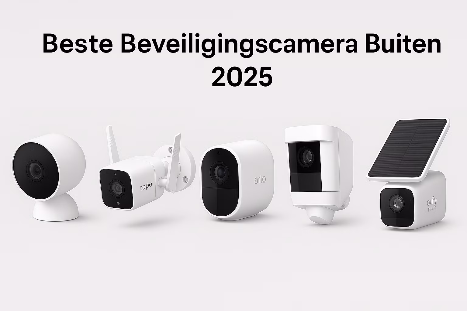 Je bekijkt nu Beste beveiligingscamera buiten 2025