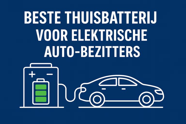 Lees meer over het artikel Beste thuisbatterij voor elektrische auto-bezitters in 2025