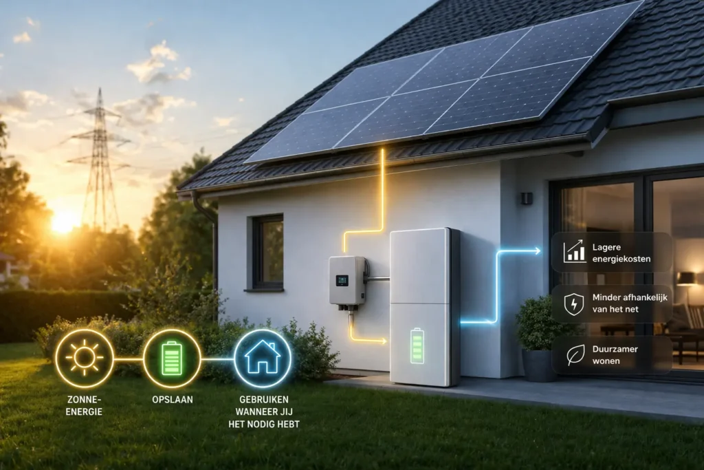 Thuisbatterij toepassen